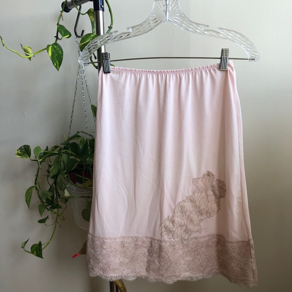*SOLD* Pink Lacey Slip
